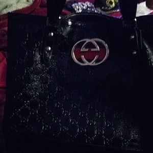 Gucci black purse